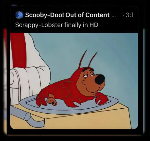 Scrappy-Lobster Finally in HD