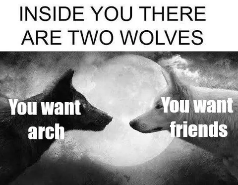 Inside You There Are Two Wolves