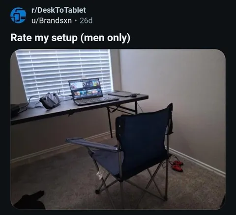 Men Only Setup