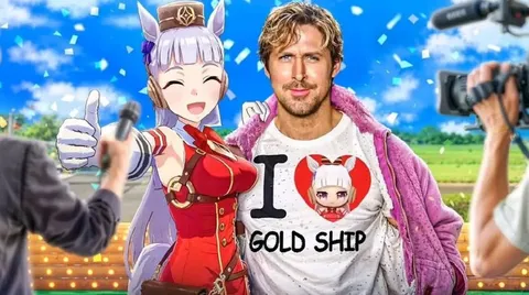 Ryan Gosling Loves Gold Ship