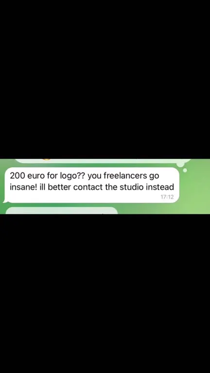 Freelancer Quoted 2000 Euros