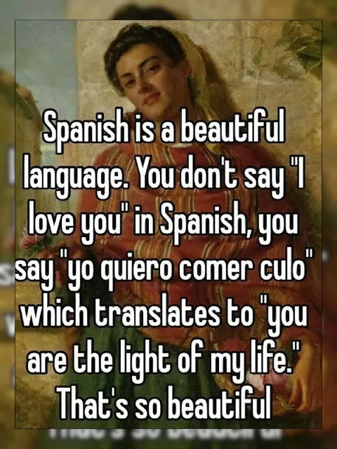 Spanish Love Translation Joke