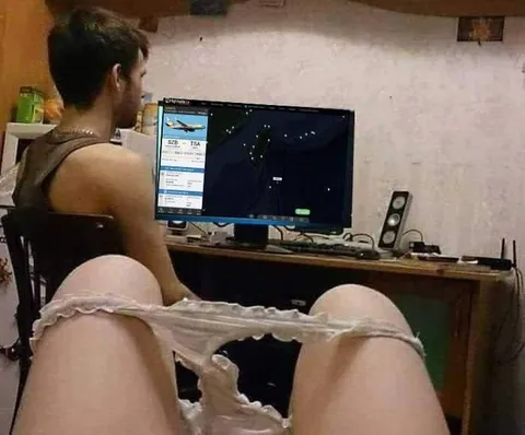 Слежка за самолётами из дома