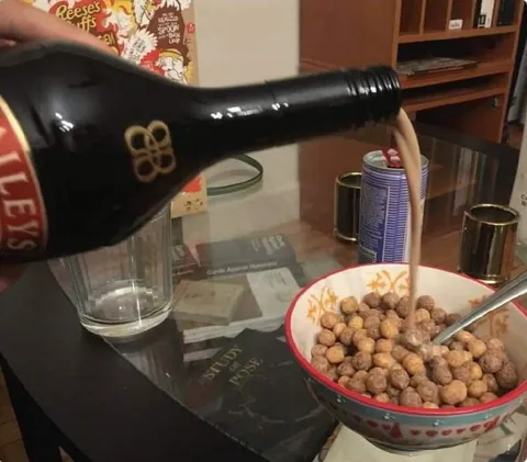 Baileys Cereal Breakfast