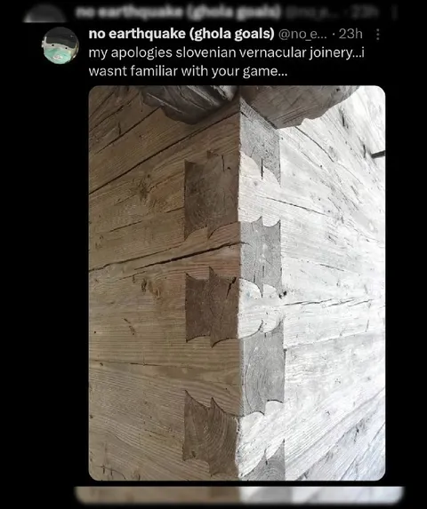 Slovenian Vernacular Joinery