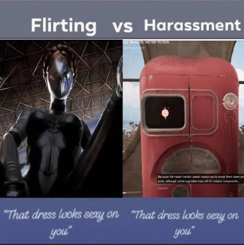 Flirting vs Harassment