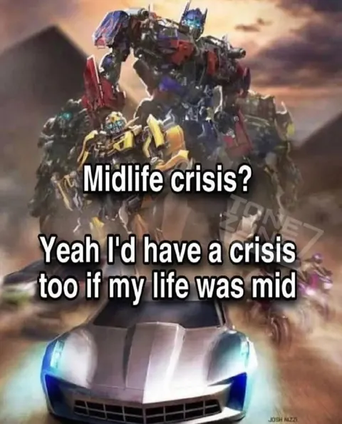 Optimus Prime midlife crisis