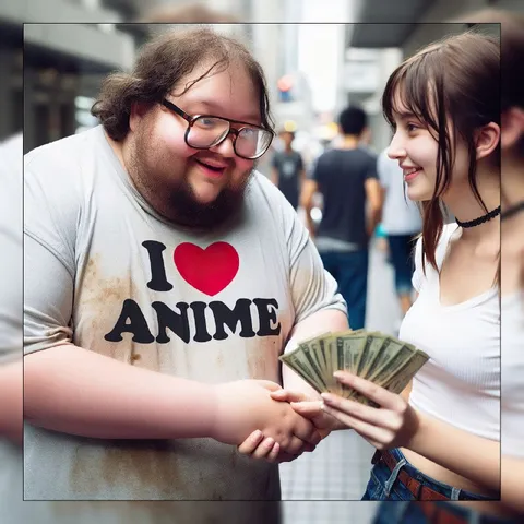 I Love Anime Money Exchange