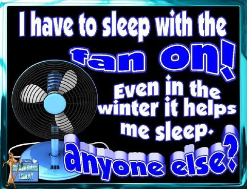 Sleeping With the Fan On