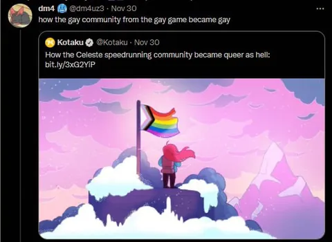 Celeste Community Became Gay