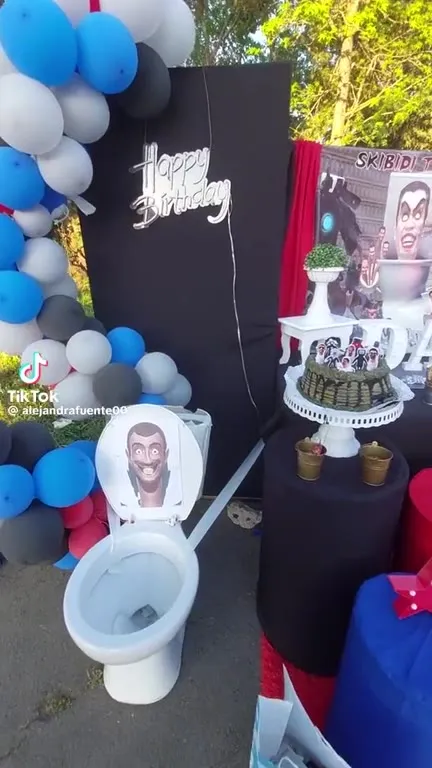 Skibidi Toilet Birthday Party