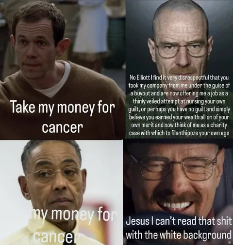 Take My Money for Cancer