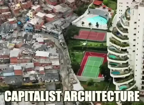 Capitalist, Communist, Feudal Architecture