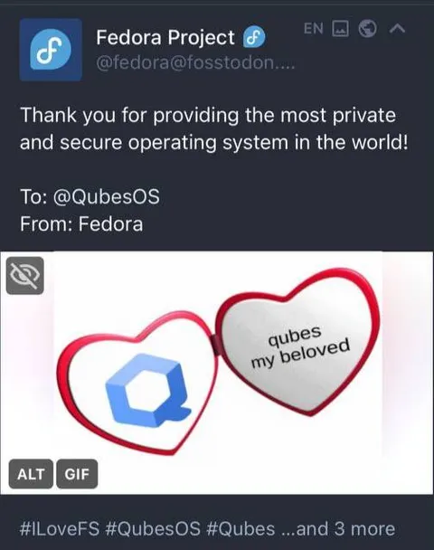 Qubes My Beloved