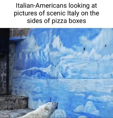 Italian Americans See Pizza Box Italy