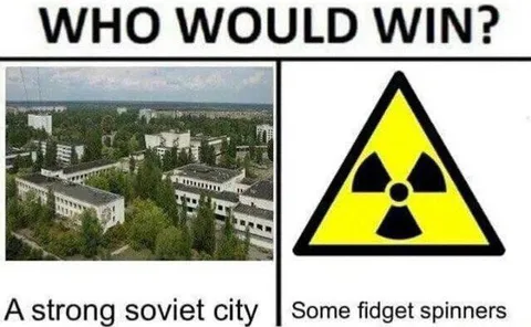 A Strong Soviet City vs Fidget Spinners