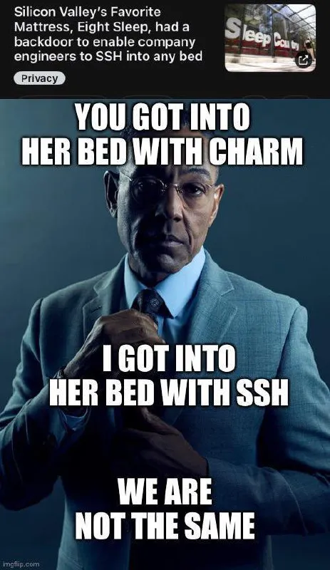 SSH Into Her Bed