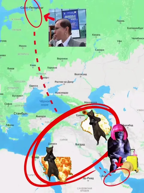 Взрывы на карте мира