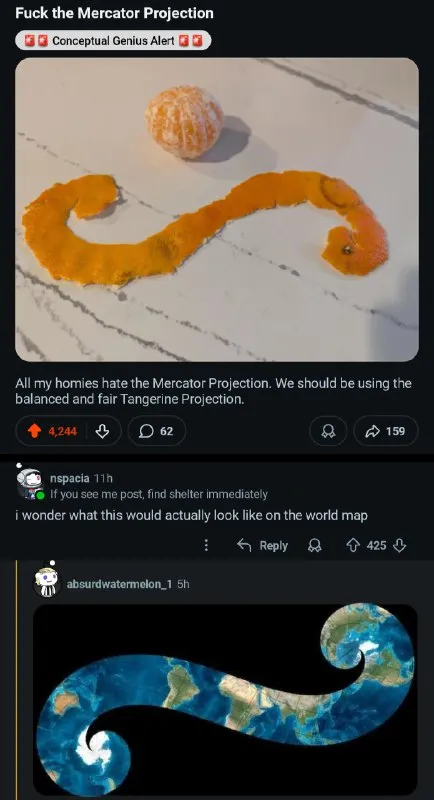 Fuck the Mercator Projection