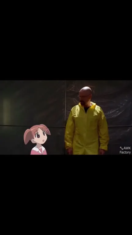 Anime Girl Makes a Strange Cake