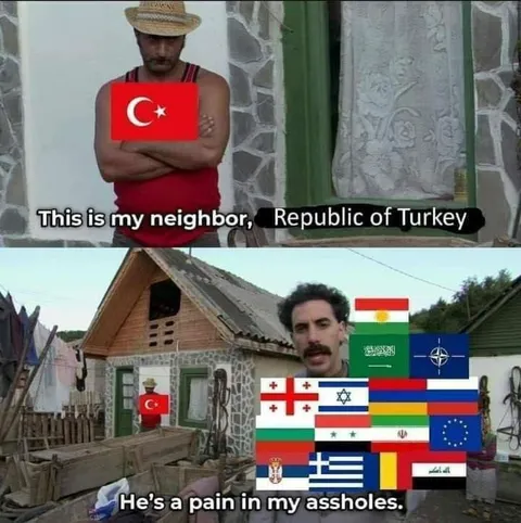 Borat's Painful Neighbors