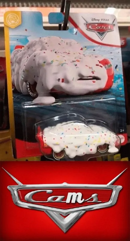 Melted Frosting Cars Toy