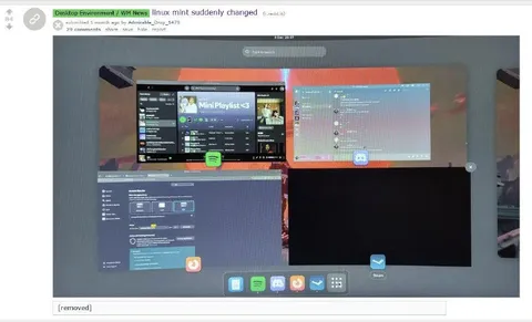 Linux Mint Suddenly Changed