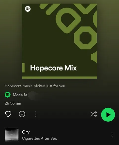 Hopecore Mix Playlist