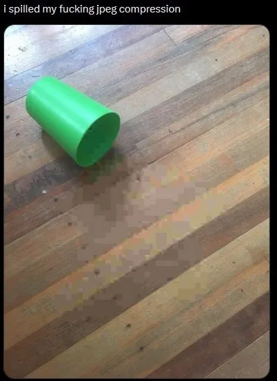 Spilled JPEG Compression