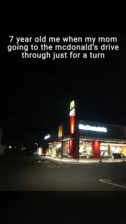Seven-Year-Old Sees McDonald's