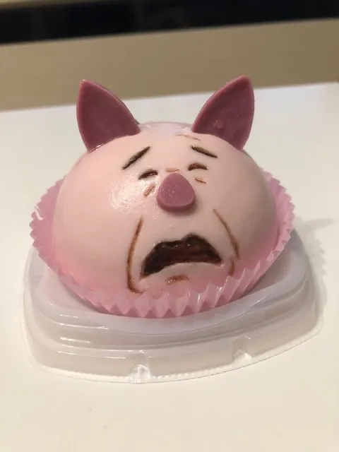 Плачущий розовый десерт