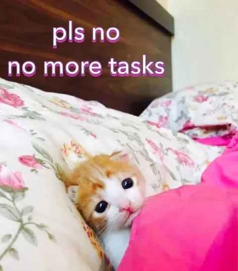 Please No More Tasks