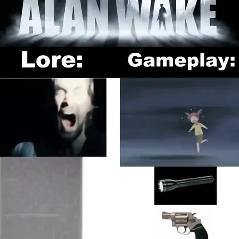 Alan Wake Lore vs Gameplay