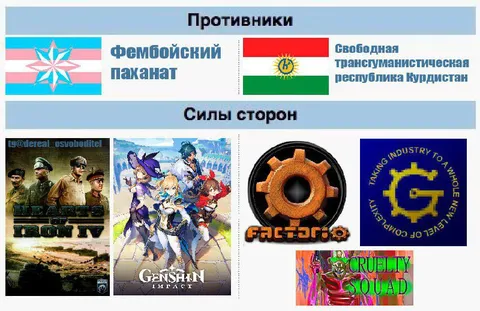 Противники фембойского паханата