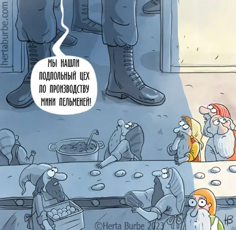 Подпольный цех мини-пельменей