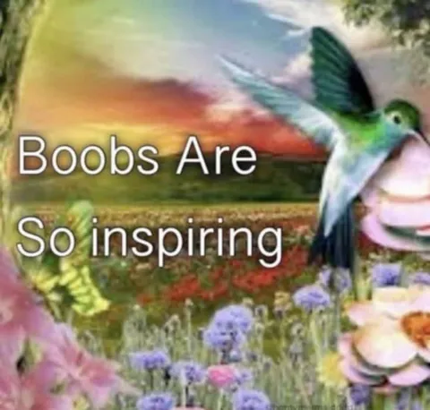 Boobs Are So Inspiring