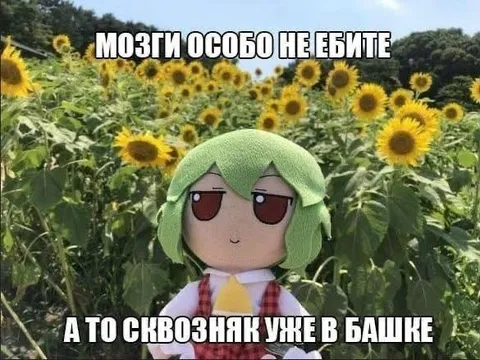 Сквозняк уже в башке