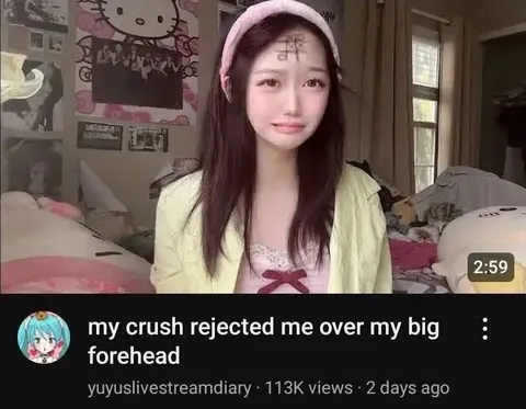 Big Forehead Rejection