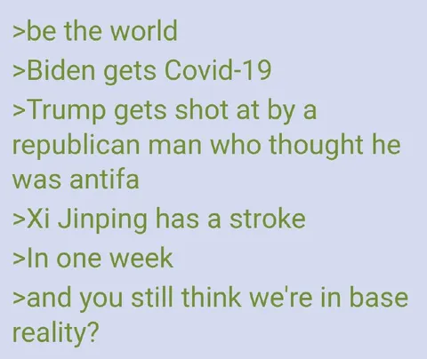 Reality Is Already Over