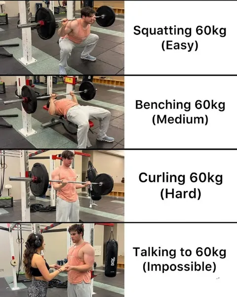 Talking to 60kg Is Impossible