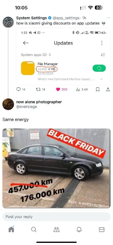 Xiaomi App Update Black Friday