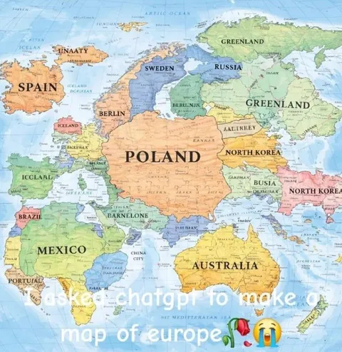 I Asked ChatGPT to Map Europe
