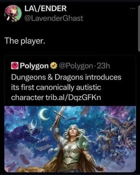 The Player Reacts to Autism