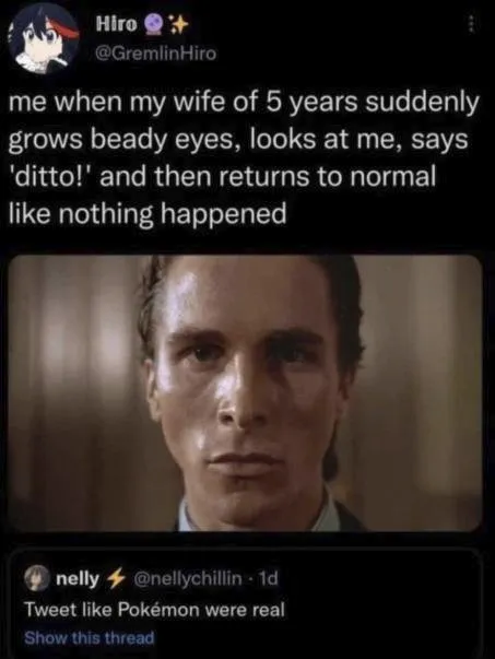 Wife Turns Into Ditto