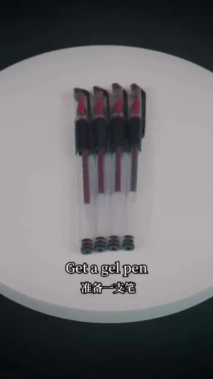 Gel Pen Critical Strike Tutorial