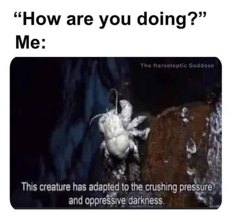 Adapted to Crushing Pressure