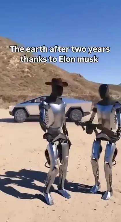 Earth After Two Years Thanks to Elon Musk