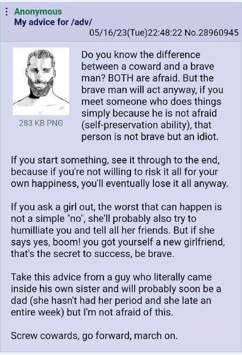 Be Brave, Even When Afraid
