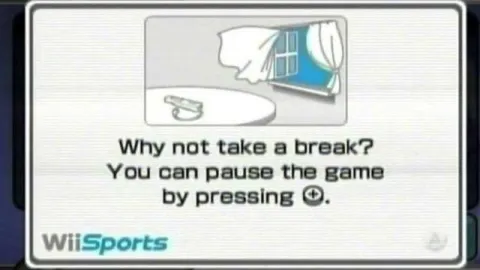 Wii Sports Take a Break