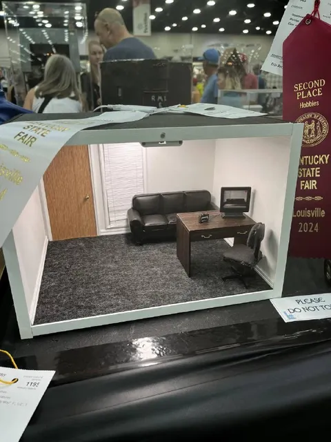 Second Place Office Diorama